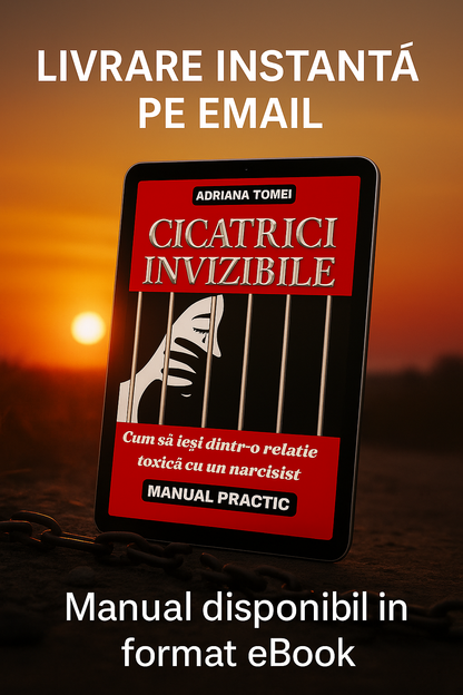 CICATRICI INVIZIBILE -Cum să ieși dintr-o relație toxică cu un narcisist